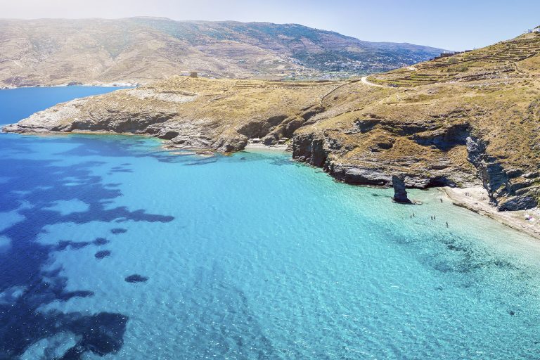 Yacht Charter Itinerary Andros - Cyclades - Greece